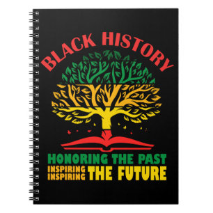 Die Ehre der Vergangenheit, die Zukunft der schwar Notizblock