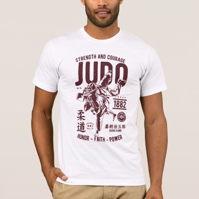 Die Ehre des Judos T-Shirt (Vorderseite)