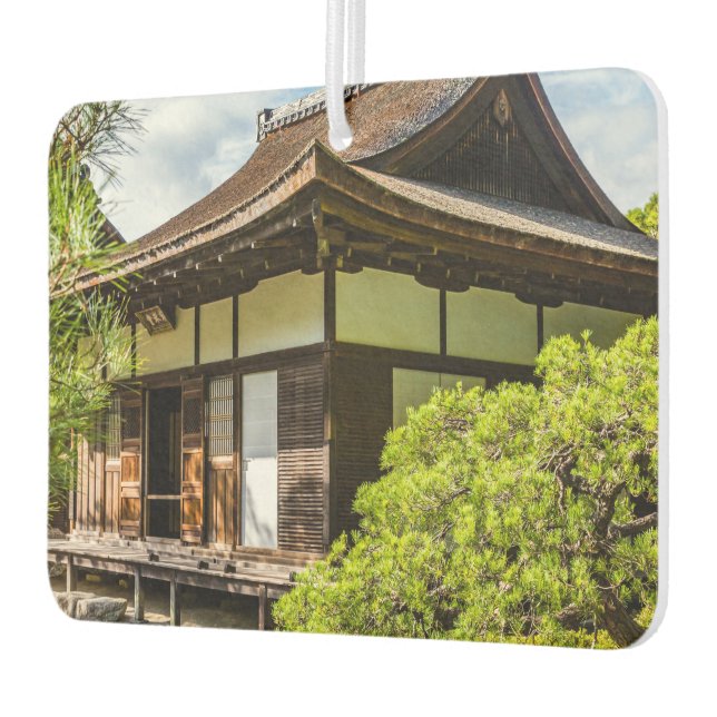 Die Ehre oder der Hauptsaal in Ginkaku-Ji, Kyoto Autolufterfrischer (Links)