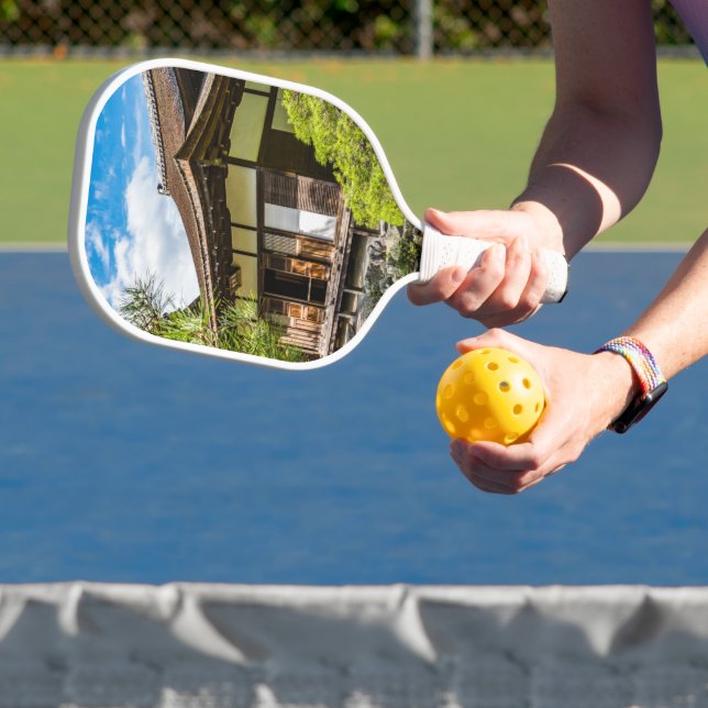 Die Ehre oder der Hauptsaal in Ginkaku-Ji, Kyoto Pickleball Schläger (InSitu)