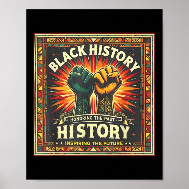 Die Ehre vergangener Inspirierend zukünftiger Männ Poster (Vorne)