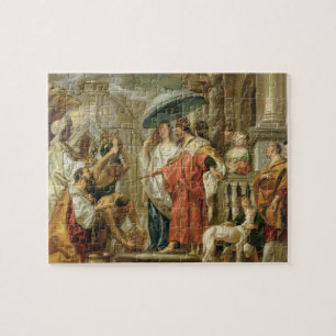 Die Ehrerbietung von Kalif Harun Al-Rashid zu Puzzle