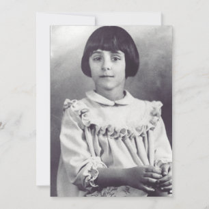 Die Ehrwürdige Antonietta Meo Dankeskarte