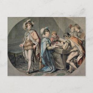 Die Eifersucht Darnleys Postkarte