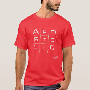 Die eigenartigen Leute - "APOSTOLIC" Logo-T-Shirt T-Shirt