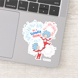 Die eine Sache zwei ist die Sommerpause Aufkleber