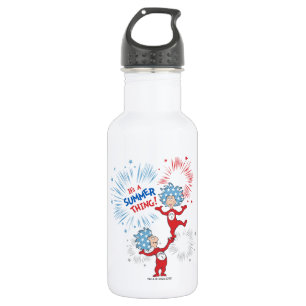 Die eine Sache zwei ist die Sommerpause Edelstahlflasche