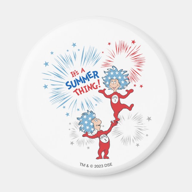 Die eine Sache zwei ist die Sommerpause Magnet (Vorne)