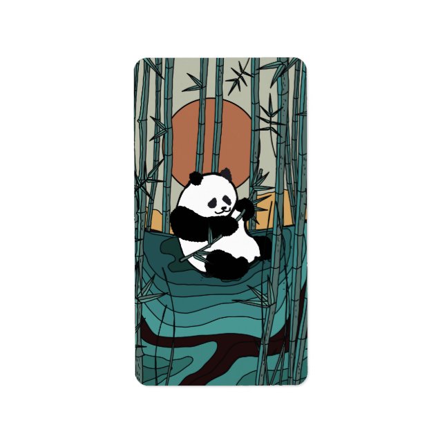 Die einfachen Dinge verkörpern Adressaufkleber (Vorne)