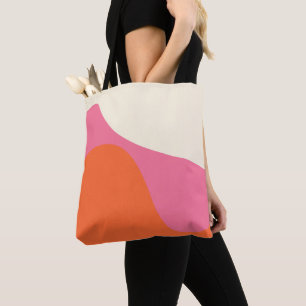 Die einfachen Waves 4 in Rosa, Orange und Creme