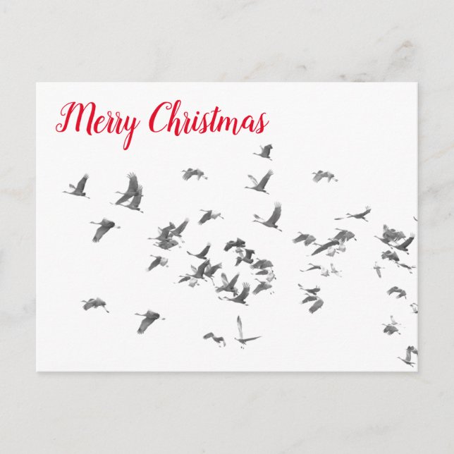 Die Einfachheit der Sandhügel Feiertagspostkarte (Vorderseite)