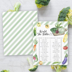 Die einheimische Babydusche würde sie eher spielen