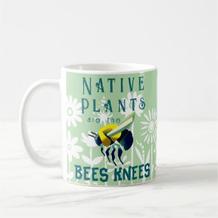 Die einheimischen Pflanze sind Bienenknochen Kaffeetasse