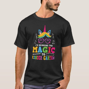 Die Einhornmagie in den Kindergarten spülen Niedli T-Shirt