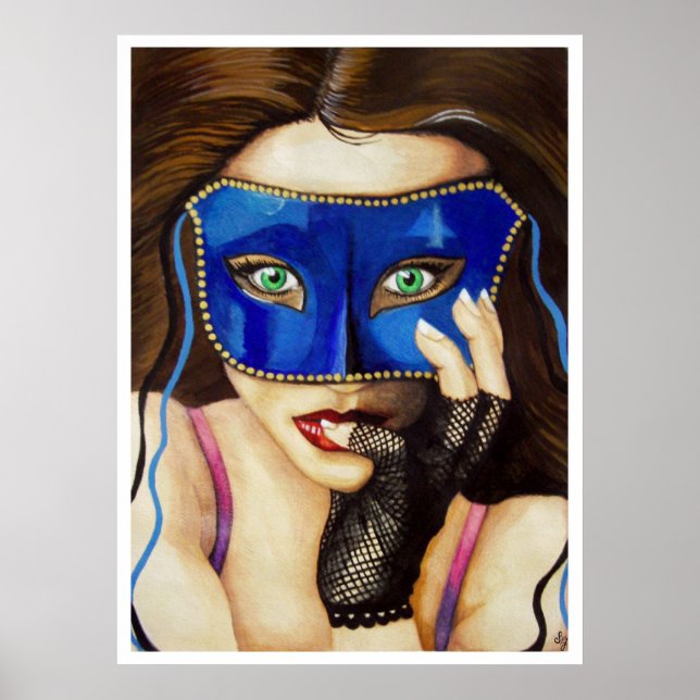 Die einladende Maskerade Poster (Vorne)