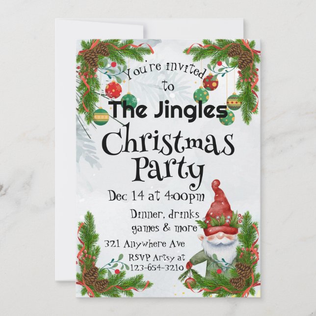 Die Einladung (Vorderseite)