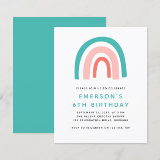 Die Einladung der Geburtstagspartei von Budget Rai