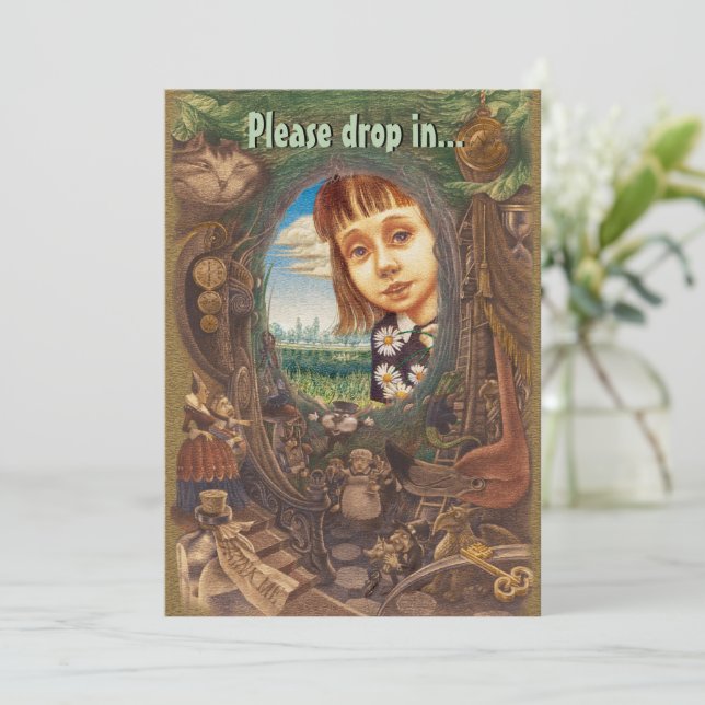 Die Einladung zum Kaninchenloch (Stehend Vorderseite)