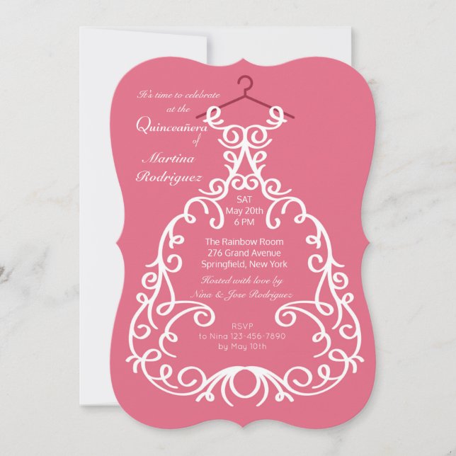 Die Einladung zum Party (Vorderseite)