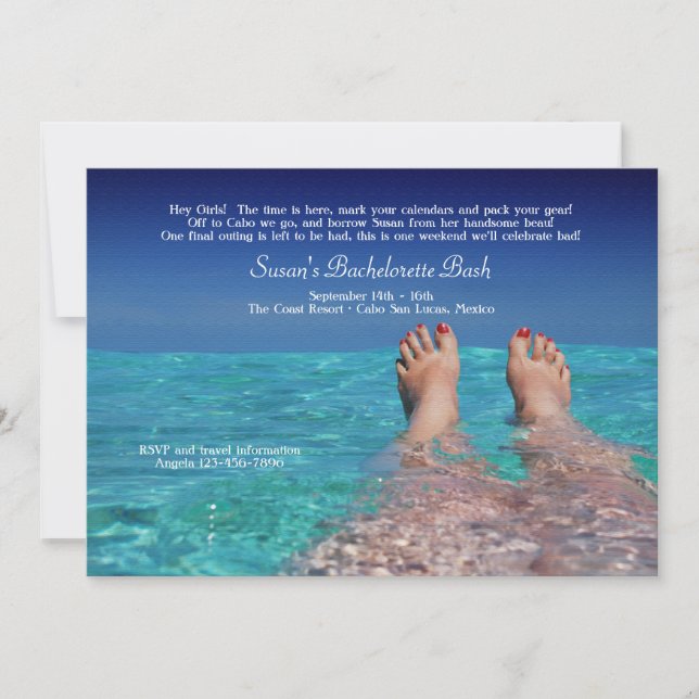 Die Einladung zum Sonnenbaden (Vorderseite)