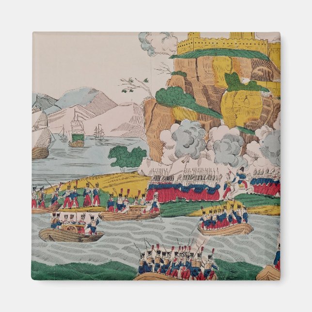 Die Einnahme Algiers durch die Franzosen Magnet (Vorne)