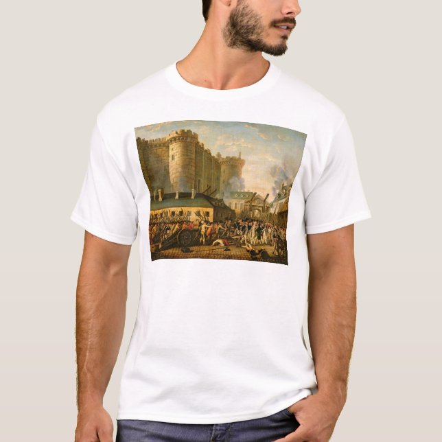 Die Einnahme der Bastille, 14. Juli 1789 T-Shirt (Vorderseite)