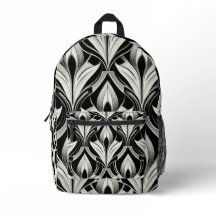 Die Einrichtung in Schwarz und Weiß