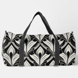 Die Einrichtung in Schwarz und Weiß Duffle Bag