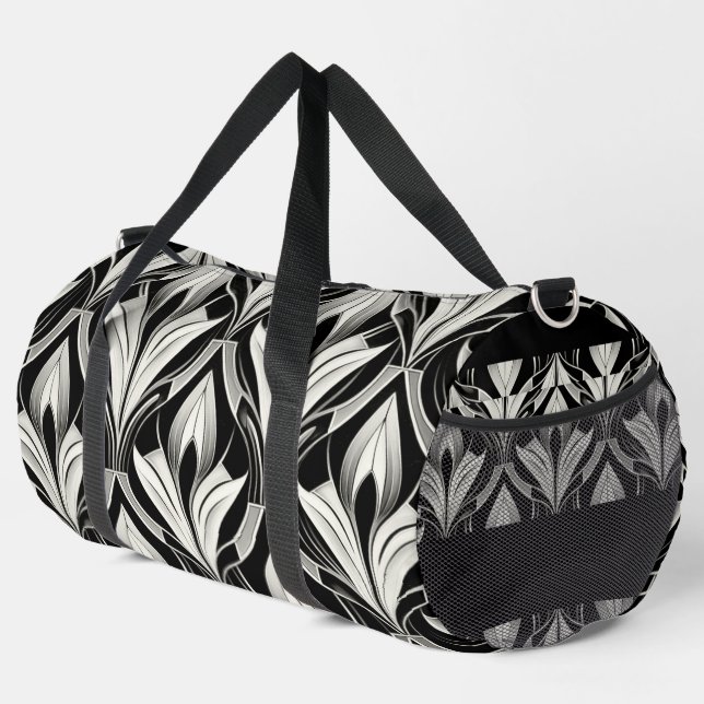 Die Einrichtung in Schwarz und Weiß Duffle Bag (Rechte Ecke)