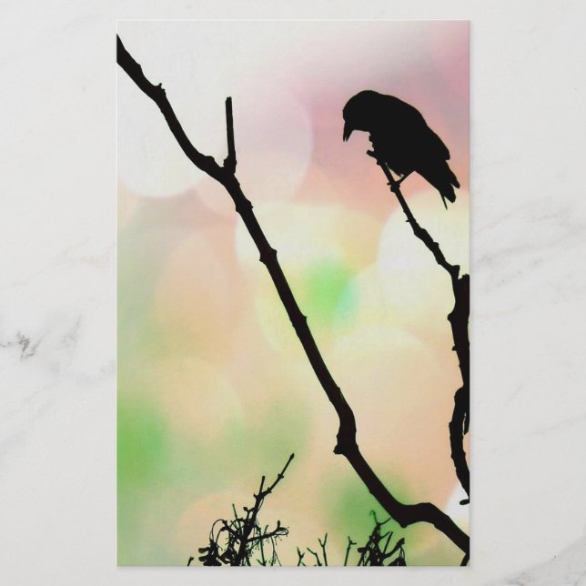 Die einsame Crow-Geschichte Briefpapier (Vorderseite)