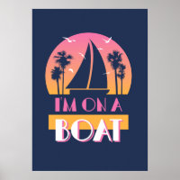 Die einsame Insel - ich bin auf einem Boot