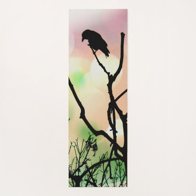 Die einsame Klaue Yogamatte (Rückseite)