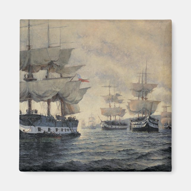 Die Einschiffung der befreienden Expedition Pe Magnet (Vorne)