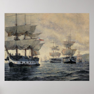 Die Einschiffung der befreienden Expedition Pe Poster