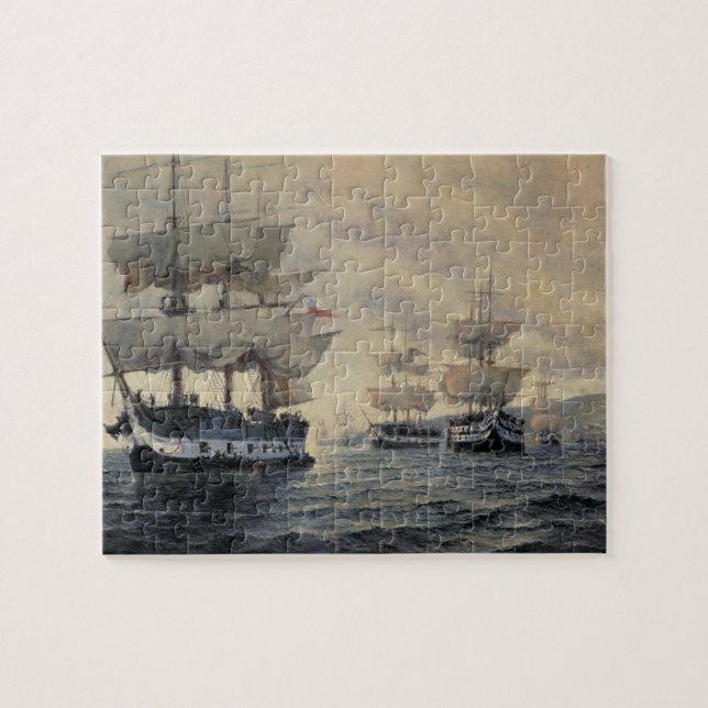 Die Einschiffung der befreienexpedition von PET Puzzle (Horizontal)