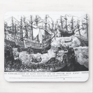Die Einschiffung von Henry VIII in Dover Mousepad
