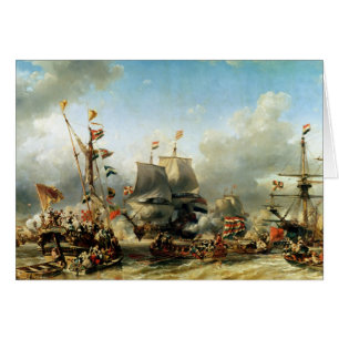 Die Einschiffung von Ruyter und von William de