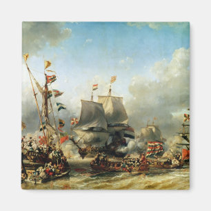 Die Einschiffung von Ruyter und William de Witt Magnet