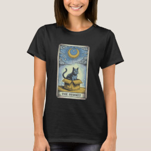 Die Einsiedler Tarotkarte Katzenliebhaber Lustige T-Shirt