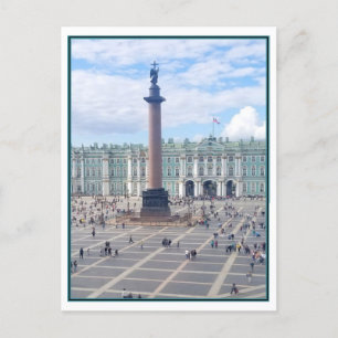 Die Einsiedlerin, St. Petersburg, Russland Postkarte