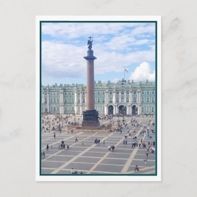 Die Einsiedlerin, St. Petersburg, Russland Postkarte (Vorderseite)