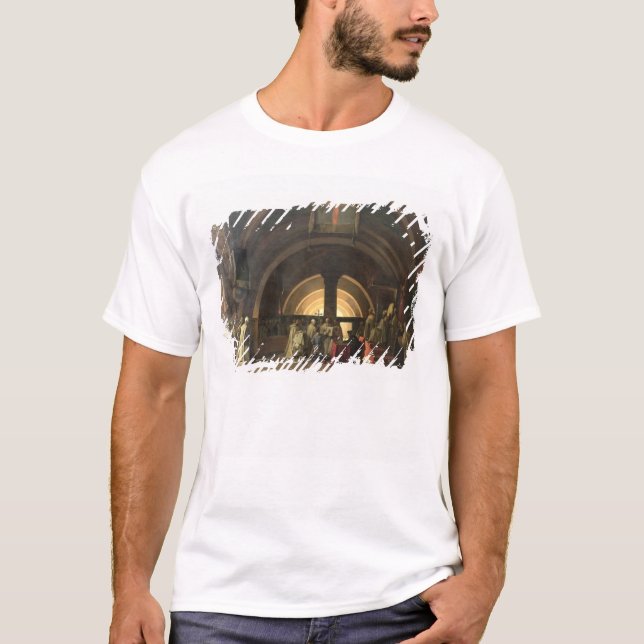Die Einweihung von Jacques de Molay T-Shirt (Vorderseite)