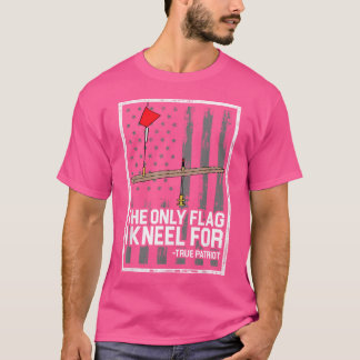 Die einzige Flagge, die ich für den Eisfischfang F T-Shirt