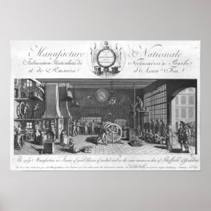 Die einzige Herstellung guter Rasierer in Frankrei Poster