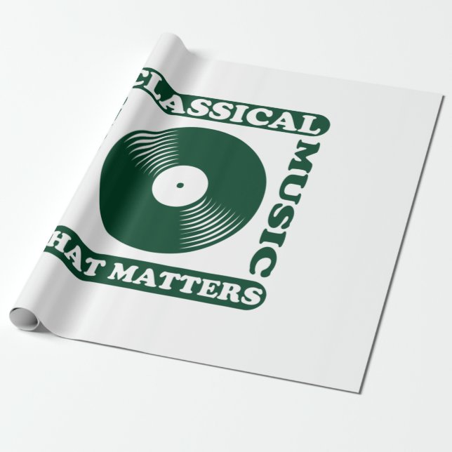 Die einzige klassische Musik Geschenkpapier (Ungerollt)
