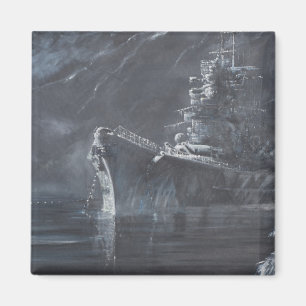 Die einzige Königin des NordTirpitz Norway1944 Magnet