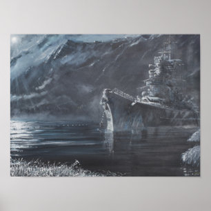 Die einzige Königin des NordTirpitz Norway1944 Poster