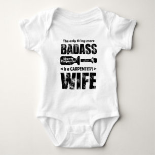 Die einzige Sache mehr Badass als ein Tischler ist Baby Strampler