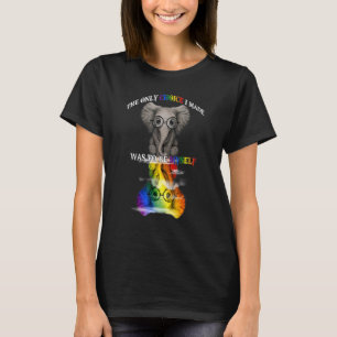 Die einzige Wahl, die ich traf, war mein Leser zu T-Shirt