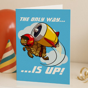 Die einzige Weise ist oben!